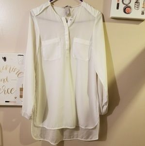 White H&M Blouse